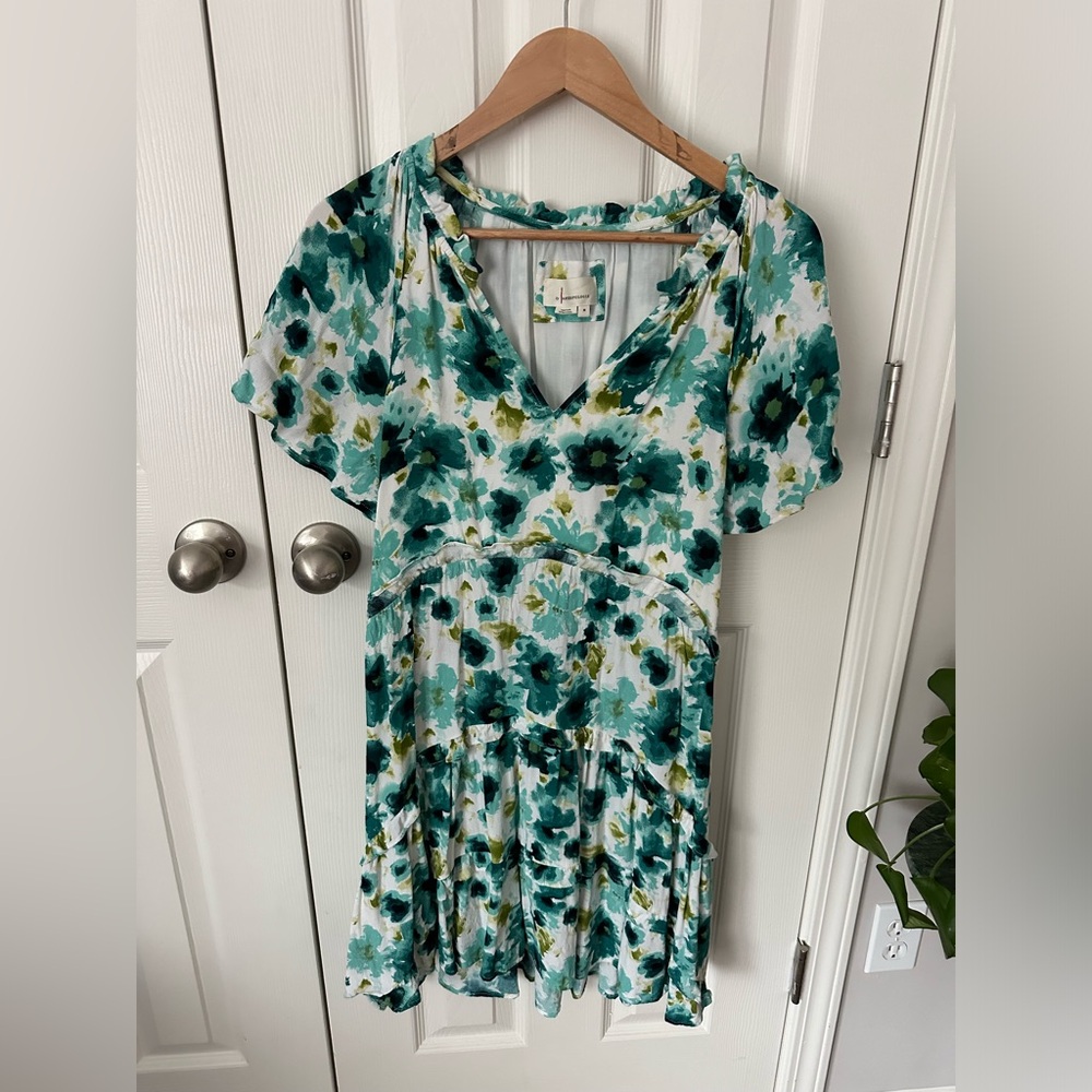 Anthropologie floral dress